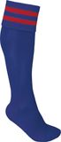 PROACT® Chaussettes de sport avec rayures contrastées PA015 - Dark Royal Blue / Sporty Red - 39/42 EU