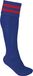 PROACT® Sportsokken Met Contraststrepen PA015 - Dark Royal Blue / Sporty Red - 39/42 EU