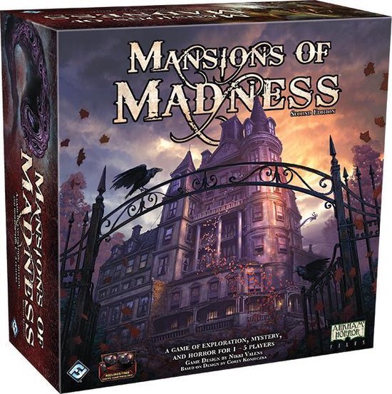 Fantasy Flight Games Mansions of Madness 2nd Edition