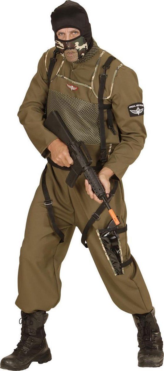 Widmann Delta Parachutist Special Forces Kostuum - Maat 116 - Groen