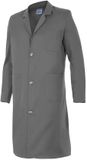 Velilla Blouse Lange mouw Unisex Grijs Effen Knopen