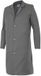 Velilla Blouse Lange mouw Unisex Grijs Effen Knopen