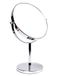 HIMRY 8 Inch Badkamerspiegel, 10x Vergroting Cosmetische Spiegel, Aanrecht Make-up Spiegel, Reisspiegel, Scheerspiegel Dubbelzijdig, Vrijstaand Tafelspiegel Verchroomd, KXD3108-10x