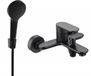 Mexen Milo R05 robinet de baignoire avec ensemble de douche, noir
