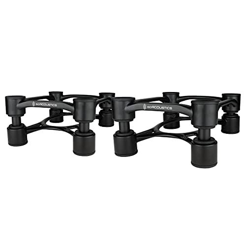 IsoAcoustics Aperta 200 Speaker Stands - Black (Pair)