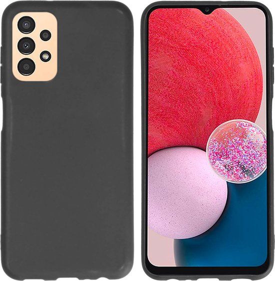 iMoshion Color Backcover hoesje voor Samsung Galaxy A13 (4G) - Zwart