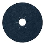 Klingspor 351158 CS 565 Glasvezelschijven voor roestvrij staal, staal, universeel, X-Lock, 24 korrels, 125 mm x 22 mm, 25 stuks