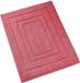 De Witte Lietaer Pacifique Tapis de bain - 50x75 cm - Coton - Rose