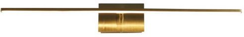 Searchlight Amalfi - applique murale - 41 x 8 cm - 7W LED inclus - IP44 - laiton satiné