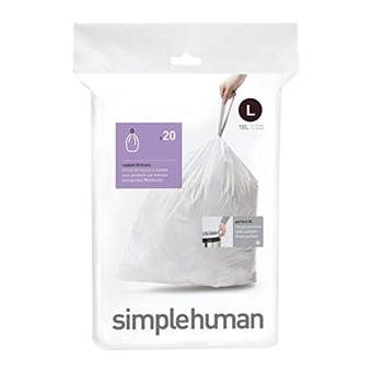 simplehuman Code L Afvalzakken 18 L - 0838810021126