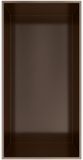Hotbath &More Inbouwnis - 30 x 15 x 10 cm - Frameless - Tuscan Bronze