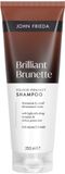 John Frieda Brilliant Brunette Shampoo - 3 x 250 ml