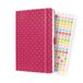 SIGEL J2105 Jolie Weekplanner 2022, 13,5 x 20,3 cm, harde kaft, 174 pagina's, roze