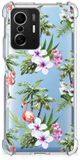 B2Ctelecom Xiaomi 11T | 11T Pro Case Anti-shock Flamingo Palms