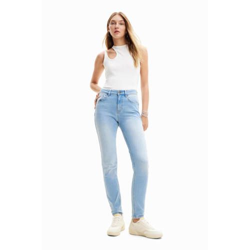 Desigual Skinny Jeans - Light Blue Denim