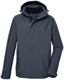 killtec heren Functioneel jack/outdoorjack met afritsbare capuchon KOS 87 MN JCKT, deep water, 3XL, 43281-000
