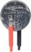 AccuCell CR2477 pile au lithium avec languette de soudure en forme de U