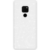 Huawei Bedrukt siliconen hoesje compatibel met Mate 20 Lignes étoilées