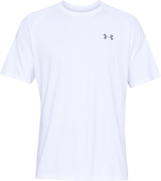 Under Armour Tech Tee 2.0 Sportshirt - Heren - Wit Het authentieke go-to training shirt 2.0