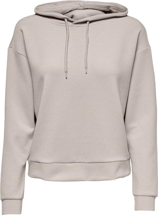 ONLY PLAY ONPLOUNGE Lounge Hoodie Ecru - Dames - Maat XS
