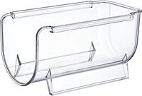 Excellent Houseware Flessenrek - koelkast organizer - stapelbaar - kunststof - wijnrek - 20 x 11 x 11 cm