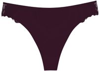 Triumph String Red Label Pretty Micro Vrouwen Claret Effen M