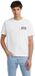 Guess T-shirt met logo, katoen, ronde hals, korte mouw, regular fit, maat S, zuiver wit