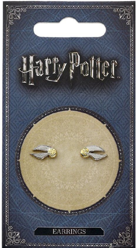 The carat shop Harry Potter Golden Snitch Stud Earrings oorbellen