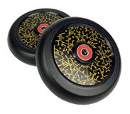 Centrano Nitro Circus Centrano Unisex - Zwart, 120 mm Scooter Rollen voor Volwassenen