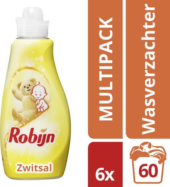 Robijn Robijn Zwitsal Geur Wasverzachter - 360 Wasbeurten - 6 x 1.5 l
