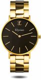 Elysian Horloge Dames Goud Schakelband Waterdicht 36mm