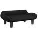 vidaXL Banc enfant 70x40x24 cm velours noir