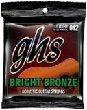 Klassieke GHS BB30L Bright Bronze light snarenset voor westerngitaar