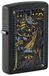 Zippo Mythologische stormaansteker, mythologisch, matzwart, kleurenafbeelding, navulbaar, herbruikbaar, winddicht, geschenkdoos, gemaakt in de VS