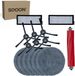 SQOON® set de remplacement pour Roborock Qrevo Pro - kit d'entretien 15 pièces pour aspirateur robot