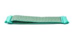 System-S 22 mm nylon armband voor Galaxy Watch 6 smartwatch turquoise, één maat