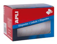 APLI 1679 - Permanente witte etikettenrol 12,0 x 18,0 mm