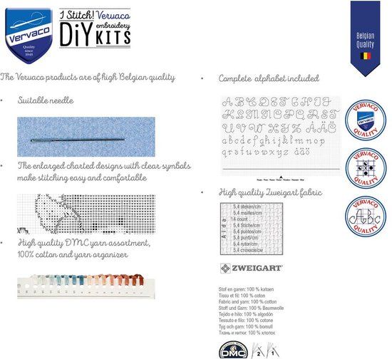 Vervaco Telpakket kit Liefde van de broer - PN-0150040