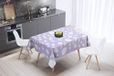 Bonamaison Tafelkleed, Anti-Mold, Sneldrogend, Waterdicht, 100% Polyester Tafellaken, Willekeurig patroon, 140 x 140 Cm - Ontworpen en Vervaardigd in Turkije