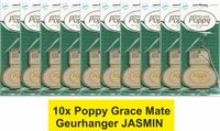 Poppy Grace Mate Geurhanger "JASMIN" Voordeel verpakking 10 STUKS.