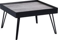 M2 Kollektion Julian Salontafel Glas Vierkant