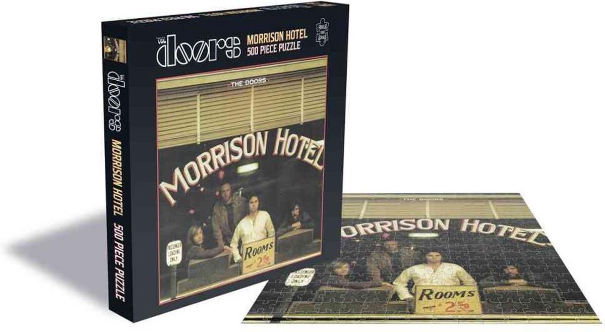 Plastic Head The Doors Puzzel Morrison Hotel 500 stukjes Multicolours