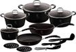 Berlinger Haus 6129 set de casseroles professionnel noir