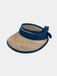 Hatland Eliza Zeegras zonneklep Marine blauw