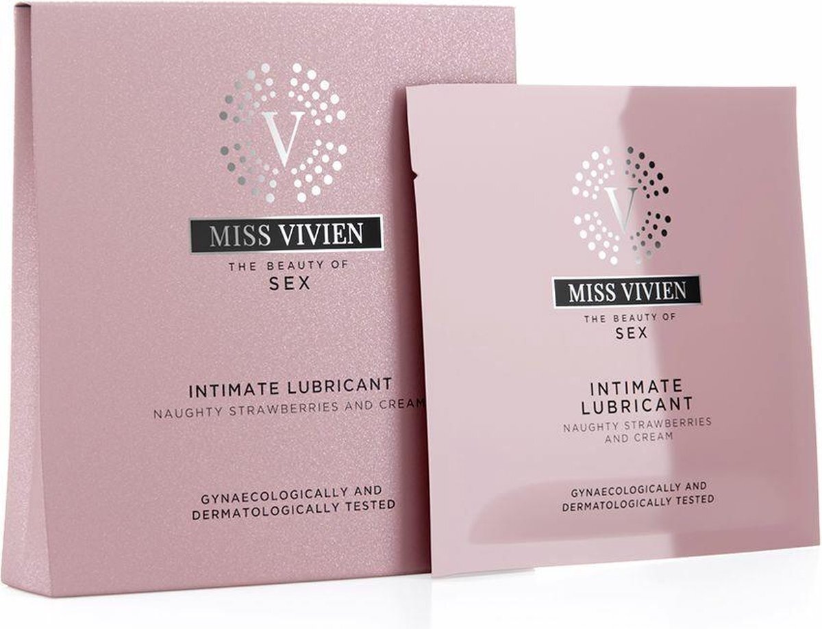 Miss Vivien Intimate Lubricant Strawb & Cream 3 U