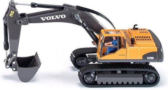 SIKU 3535 Graafmachine Volvo EC290 - 1:50 Schaal - Geel