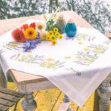 Vervaco Tafelkleed kit Lavendel PN-0201841