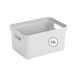 Sunware Sigma Home Opbergbox 13L – 35x24,6x18,3cm – Wit – Stapelbare Opbergbox met Deksel