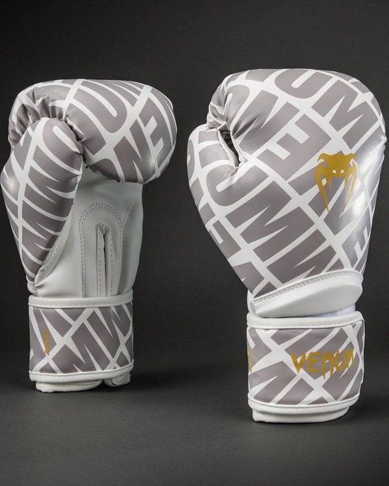 Venum Contender 1.5 XT 3D Bokshandschoenen - Wit Goud - 10 OZ