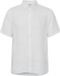 Casual Friday Heren Overhemd CFAnton 0071 SS 100% Linnen Korte Mouw Regular Fit Wit Maat L